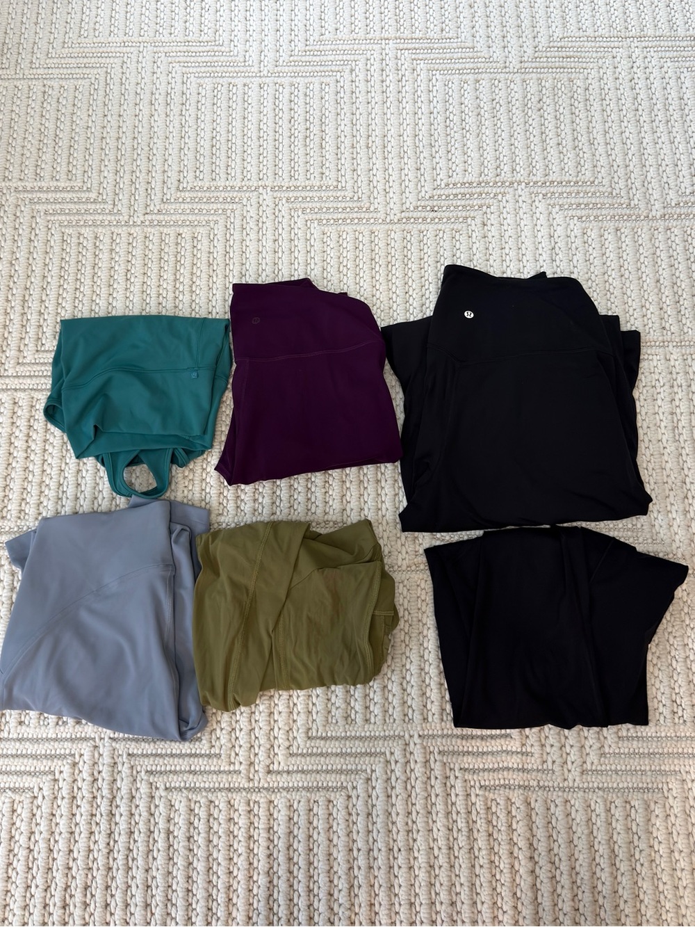 Lululemon Legging Lot and 1 Tank Sizes 12,14,18